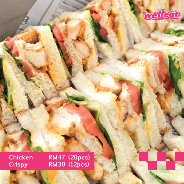 Chicken Crispy sandwich platter
